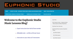 Desktop Screenshot of euphonic.us